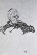 Egon Schiele Russian prisoner of war painting